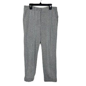 White House Black Market Pants Women 4 The Girlfriend Black White Chevron Ankle